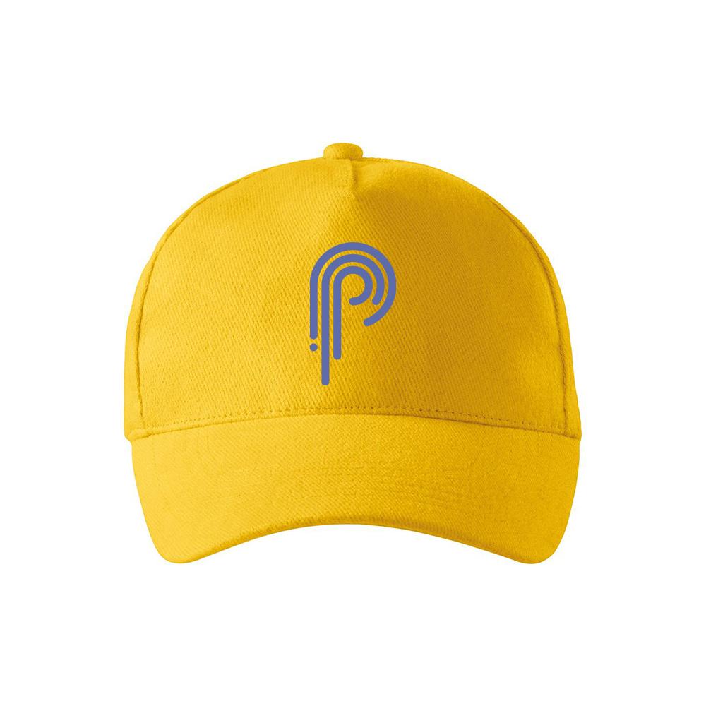 Щільна кепка Malfini 5P унісекс з нанесенням логотипу