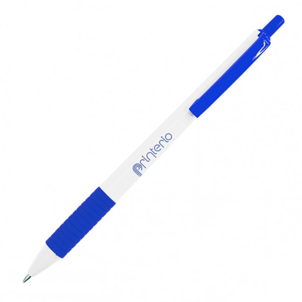 Пластиковая ручка с логотипом с мягким грипом