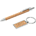 ЕКО набор пробковый (ручка + брелок) для печати вашего логотипа Фото 4