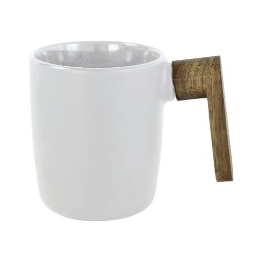 Керамическая чашка с ручкой AGERA 350 мл с Вашим логотипом