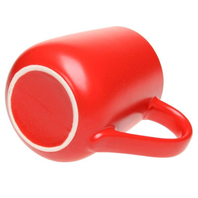 Чашка керамічна 'Муза' 365 мл матова зовні з логотипом