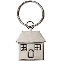 Брелок 'Домик' металлический с логотипом Фото 5