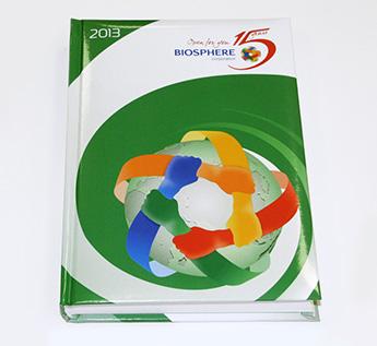 Ежедневник A5 недатированный с индивидуальным дизайном и логотипом