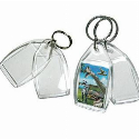 Брелок с полиграфической вставкой под ваш логотип Фото 3