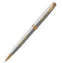 Шариковая ручка Parker SONNET 17  Stainless Steel  с логотипом