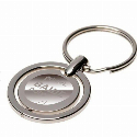 Брелок металлический поворотный с вашим логотипом 35 мм