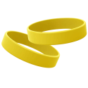 Силиконовый браслет 20 мм с печатью Вашего логотипа