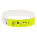 Контрольный браслет для клобов TYVEK неоновый с логотипом