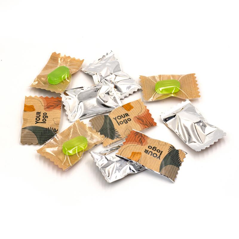 Леденец Mintex Minipak с логотипом 3 г крафт
