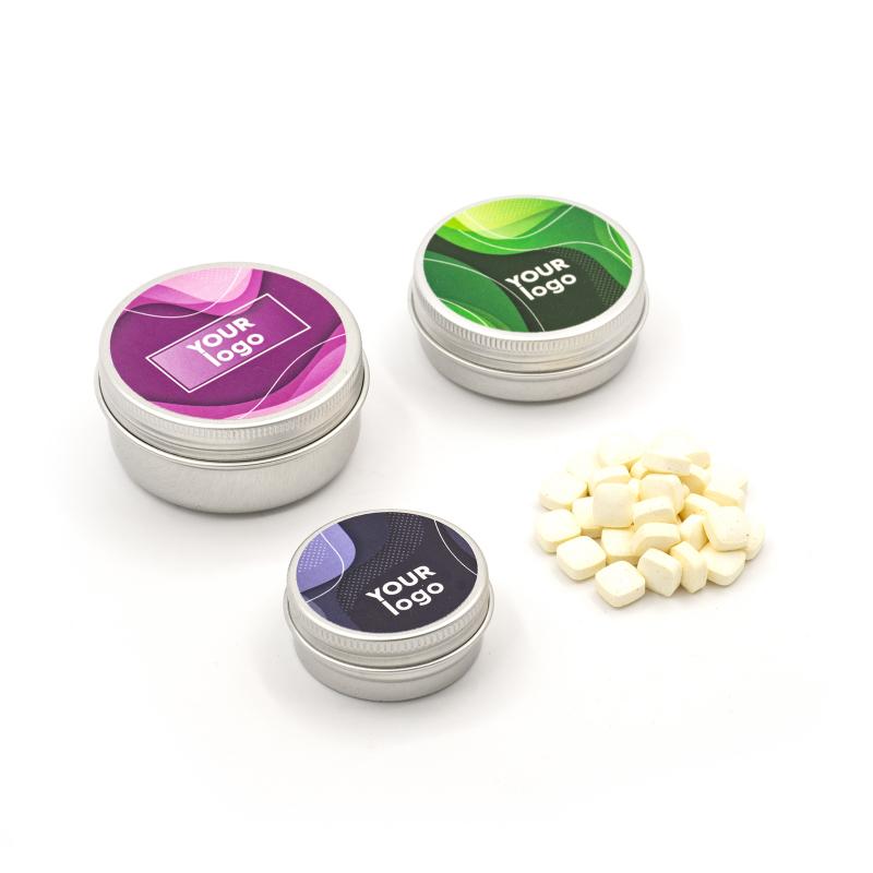 Набор леденцов Halls с логотипом 12.5, 25, 37.5 г