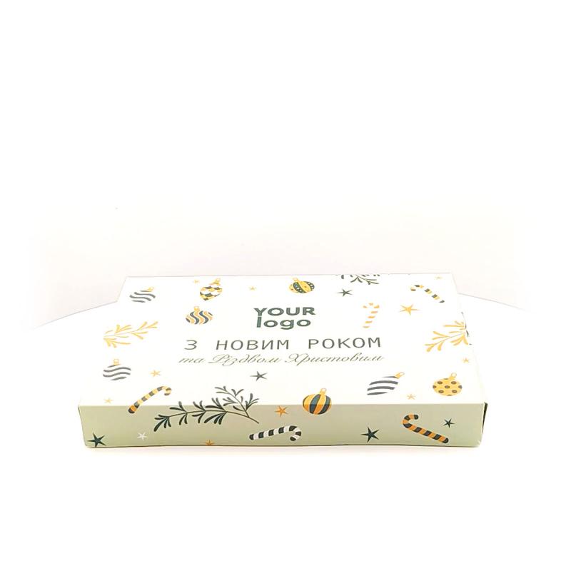 Коробка конфет Gold Nut с логотипом 205 г