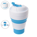 Складная силиконовая чашка с логотипом Фото 6