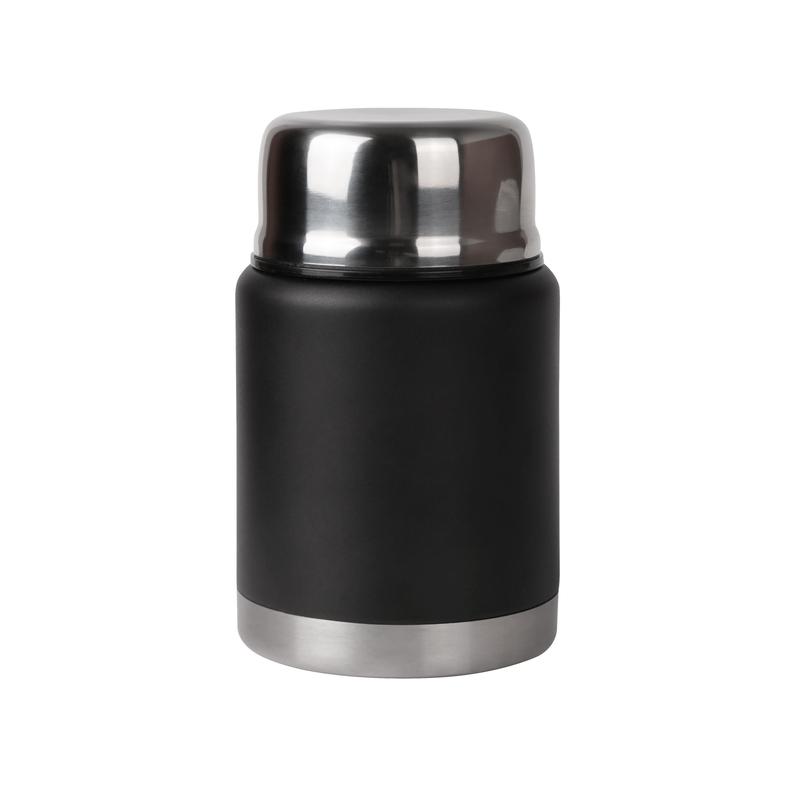 Термос для їжі Klein сталевий з лого 500 мл