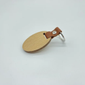 Брелок деревянный овальний 56х37мм под брендирование вашим логотипом Фото 4