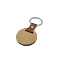 Деревянный брелок круглый 38мм под логотип. Фото 3