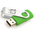 Флешка TWISTER USB 2.0 с вашим логотипом 64 Gb