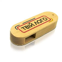 Деревянная флешка USB 2.0 с логотипом 16 Gb