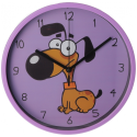 Настенные часы пластиковые Optima LITTLE DOG с вашим лого 22.5 см Фото 2