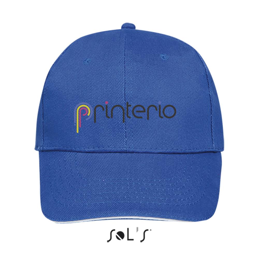 Бейсболка з бавовни з логотипом з начосом SOL'S BUFFALO