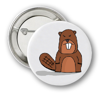 Значок на булавке для вашего лого 45 мм