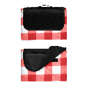 Плед флисовый двусторонний Soft Me Picnic под нанесение лого 130х180 см Фото 4