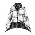 Плед-пончо флисовый Poncho L 100х140 см с вашим лого