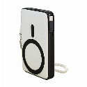 Повербанк TALISMAN 10 000mAh /37Wh, MagSafe, быстрая зарядка PD20W с ремешком и вашим логотипом Фото