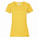 Женская футболка Valueweight T Fruit of the Loom 165g с лого