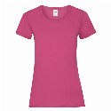 Женская футболка Valueweight T Fruit of the Loom 165g с лого
