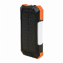 Повербанк VEXOR 20 000Mah/74Wh с солнечной панелью, LED-фонарём и беспроводной зарядкой 15W с лого