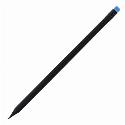 Простой карандаш BLACK STRIPE с ластиком Ø7×190 мм с вашим логотипом