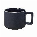 Керамическая чашка матовая ILANA 400 мл с лого