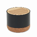Беспроводная Bluetooth-колонка RUMBA 5.3, Ø6×4,9 см с вашим лого