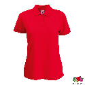 Тенниска-поло Fruit of the Loom Lady-Fit Polo 65/35 с Вашим лого