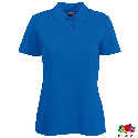 Тенниска-поло Fruit of the Loom Lady-Fit Polo 65/35 с Вашим лого Фото 2