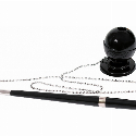 Ручка шариковая на подставке DESK PEN 0,5 мм с вашим лого