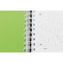 Блокнот в клетку А4, пластиковая обложка, с разделителями и перфорацией, 120 л с логотипом Фото 5