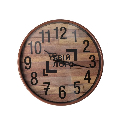 Настенные часы пластиковые Optima ANTIQUE с вашим лого 37.8 см Фото