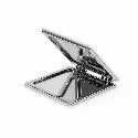 Зеркальце компактное складное LaMirror 7.2х7.2х1 см с Вашим логотипом