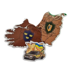 Индивидуальный магнит с принтом на заказ