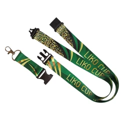 Шнурок с логотипом для бейджа, 25 мм