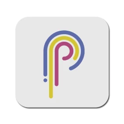 Костер с логотипом