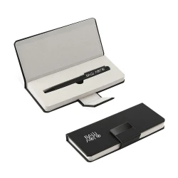 Ручка металева у футлярі Dunhille з лого компанії