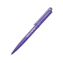 Ручка Sunflower Duo пластиковая с поворотным механизмом с логотипом