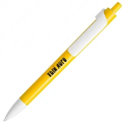 Ручка пластиковая с лого