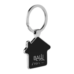 Брелок металлический для ключей Living с лого компкании
