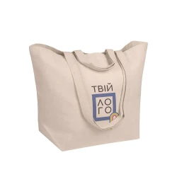 Сумка для покупок Malibu 34.5х49.5х19 см с печатью лого