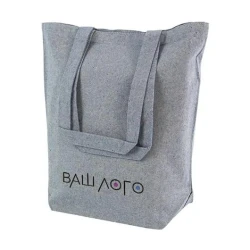 Сумка BEATA из переработанного канваса ручки 70 см 42x41x15 см с Вашим лого