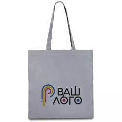 Эко-сумка из плащевой ткани светоотражающая 38х40 см с Вашим лого