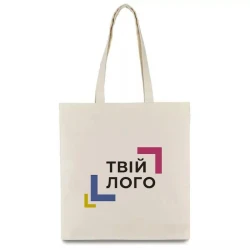 Эко-сумка из хлопка 38х40 см с Вашим лого
